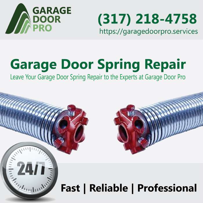 Garage door springs replacement